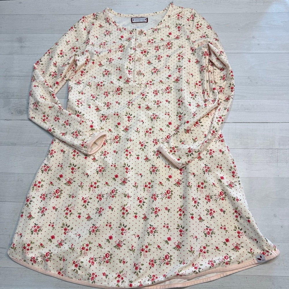 Sweet Honey women's rose flower nightgown XS